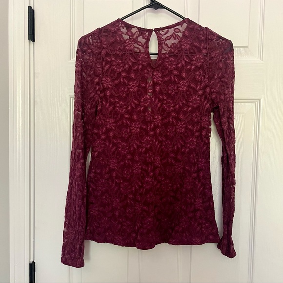 Y2K Moda International Lace Peplum top - Picture 3 of 4